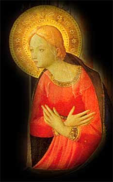 Vierge de l'Annonciation de Fra Angelico