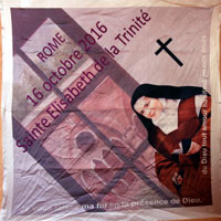 Foulard de la canonisation