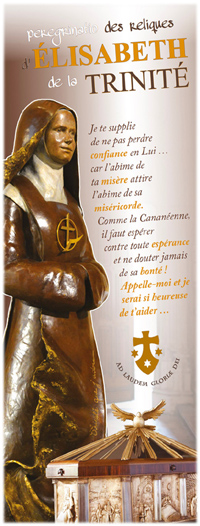 Statue d'Elisabeth de la Trinité