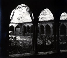 Le cloître de Saint-Hilaire