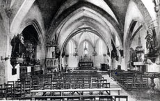 L'intérieur de l'église