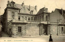 L'entrée du Conservatoire
