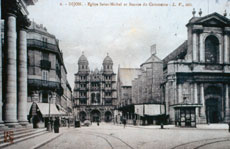 Bourse et rue du Commerce