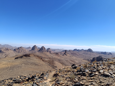 Désert montagneux d'Algérie