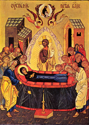 Icône de l'Assomption de Marie