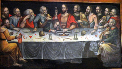 La Cène - Eglise de Gaussac