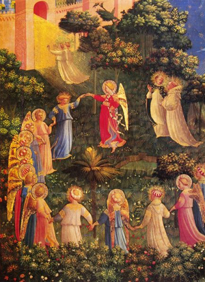 La ronde des Saints - Fra Angelico La ronde des Saints - Fra Angelico
