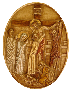 
Jesus is laid in the tomb