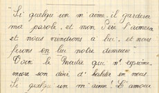 Manuscrit du Ciel dans la Foi