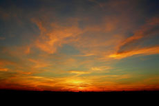 Ciel au couchant