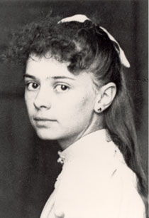 Elisabeth à 13 ans