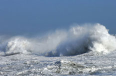 Vague et embrun